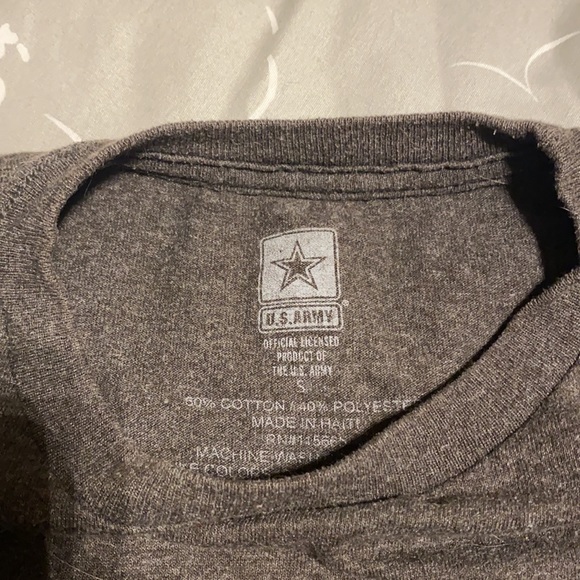 Grey Army Tshirt - Picture 3 of 3